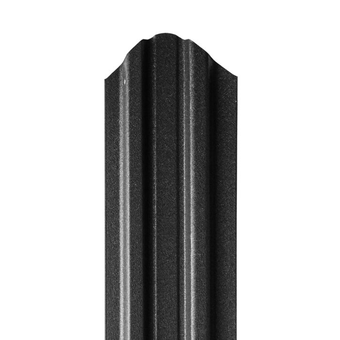 Șipcă metalică negru mat RAL 9005