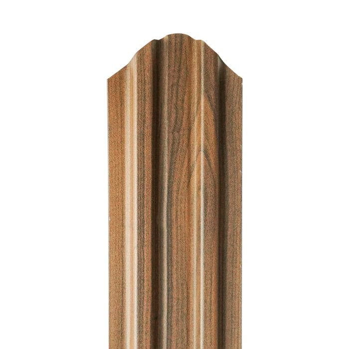 Șipcă metalică imitație de lemn, stejar auriu