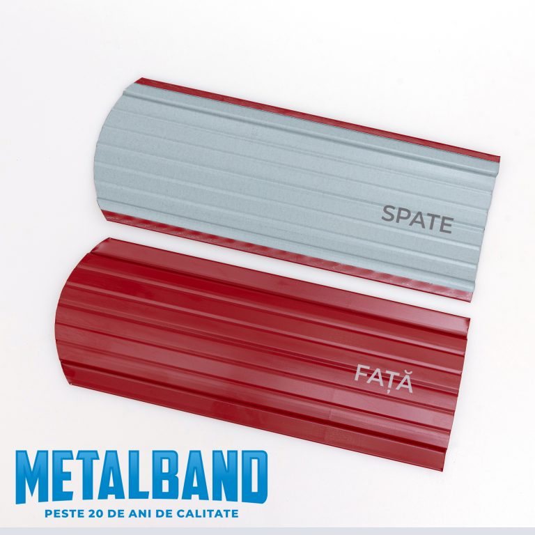 SIPCA METALICA OMEGA PLUS ROSU LUCIOS VARF SEMIROTUND